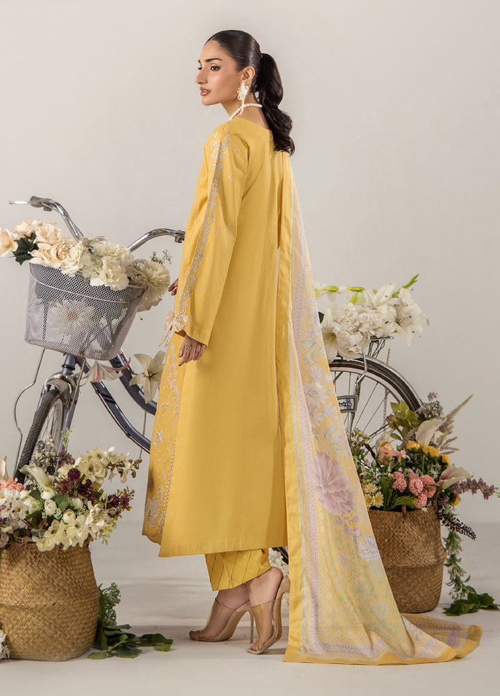 Sara Jahan Women RTW Embroidered Lawn 3 Piece Suit SJ26RF SJ-1091 - Festive Collection