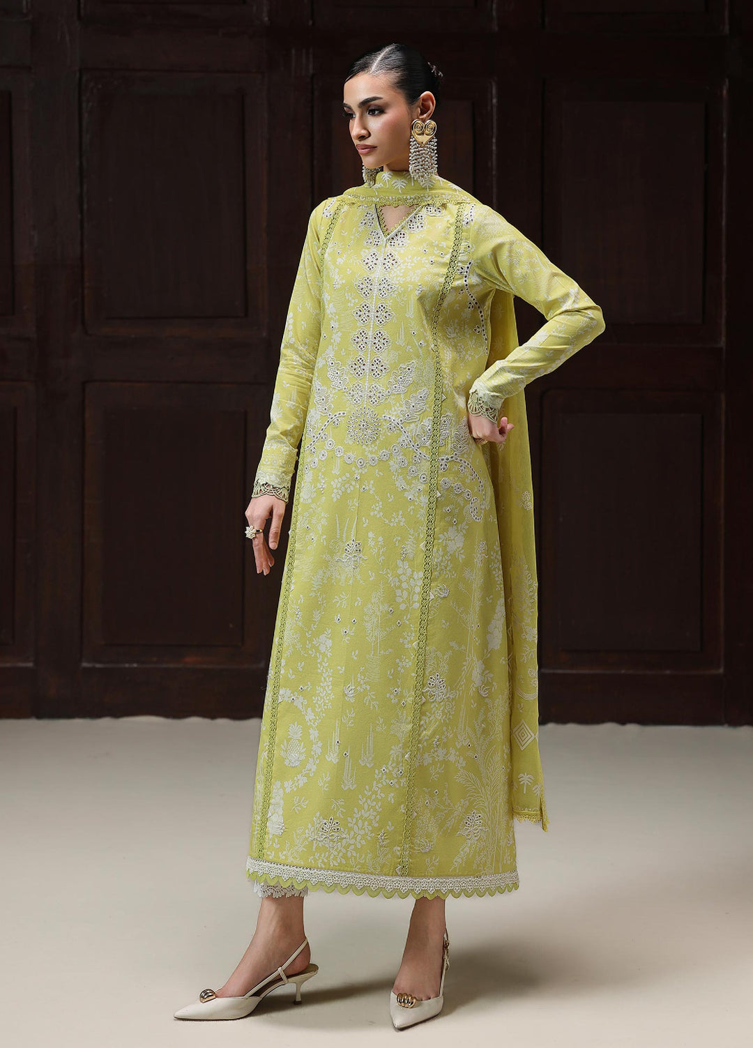 Q Prints by Qalamkar Unstitched Printed Lawn 3 Piece Suit QLK26UQL ZOHRА QQP-06 (B) - Summer Collection