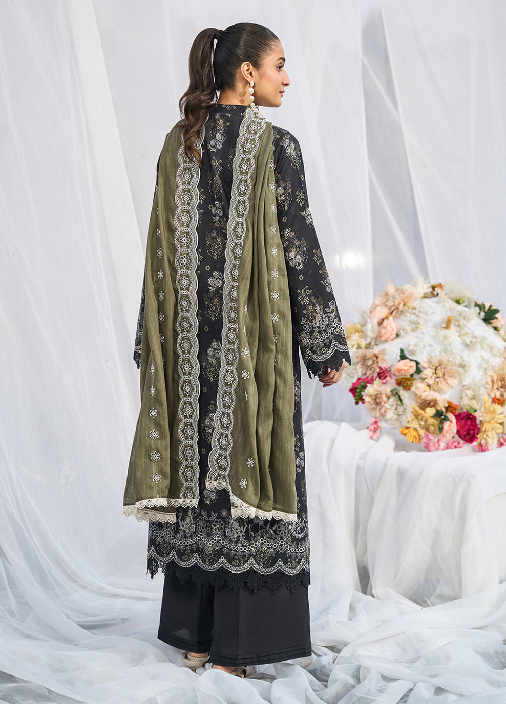 Raha Summer Prints by RajBari Unstitched Printed Lawn 3 Piece Suit RB26URS D-02 - Summer Collection