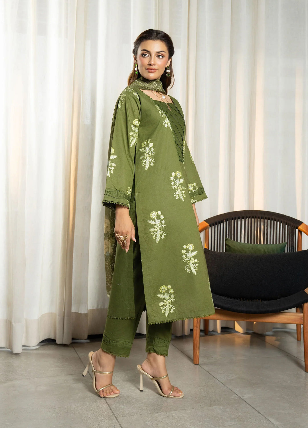 Solid Story by Panache Pret Solids Lawn 3 Piece Nerina
