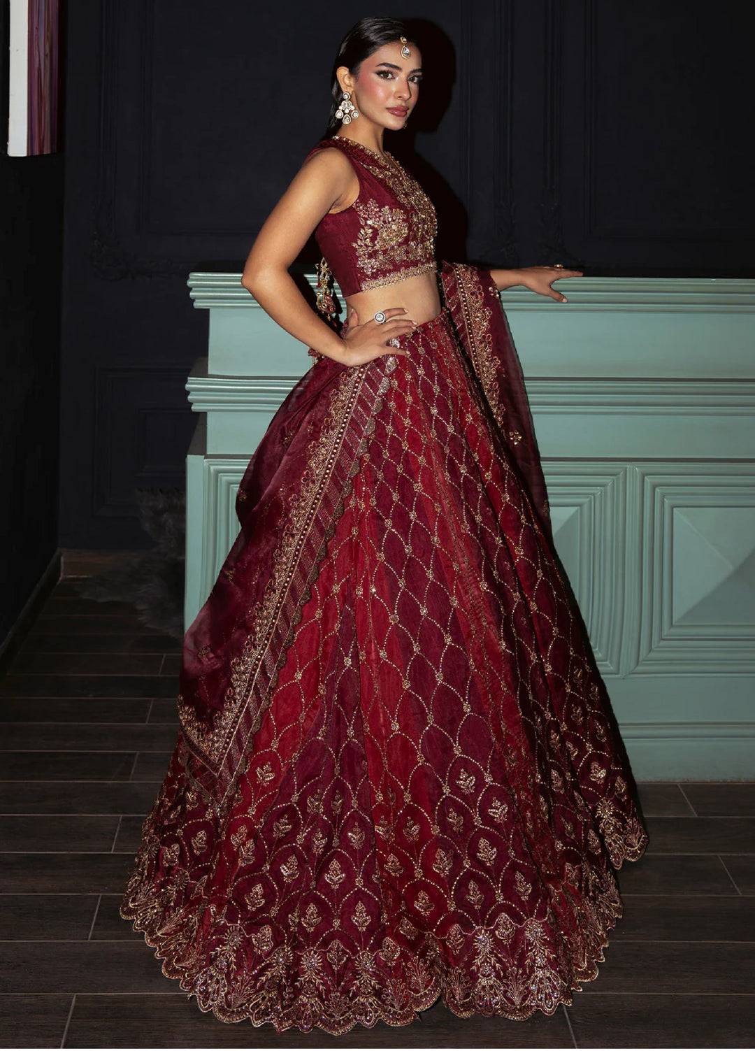 Pari Naaz by Neeshay Embroidered Rawsilk Suits Unstitched 3 Piece NSH25PW Shafaq - Formals Collection