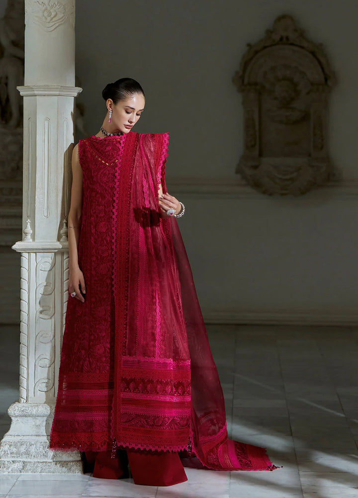 Sobia Nazir Unstitched Embroidered Luxury Lawn 3 Piece Suit SN26ULE D-09 B - Eid Collection