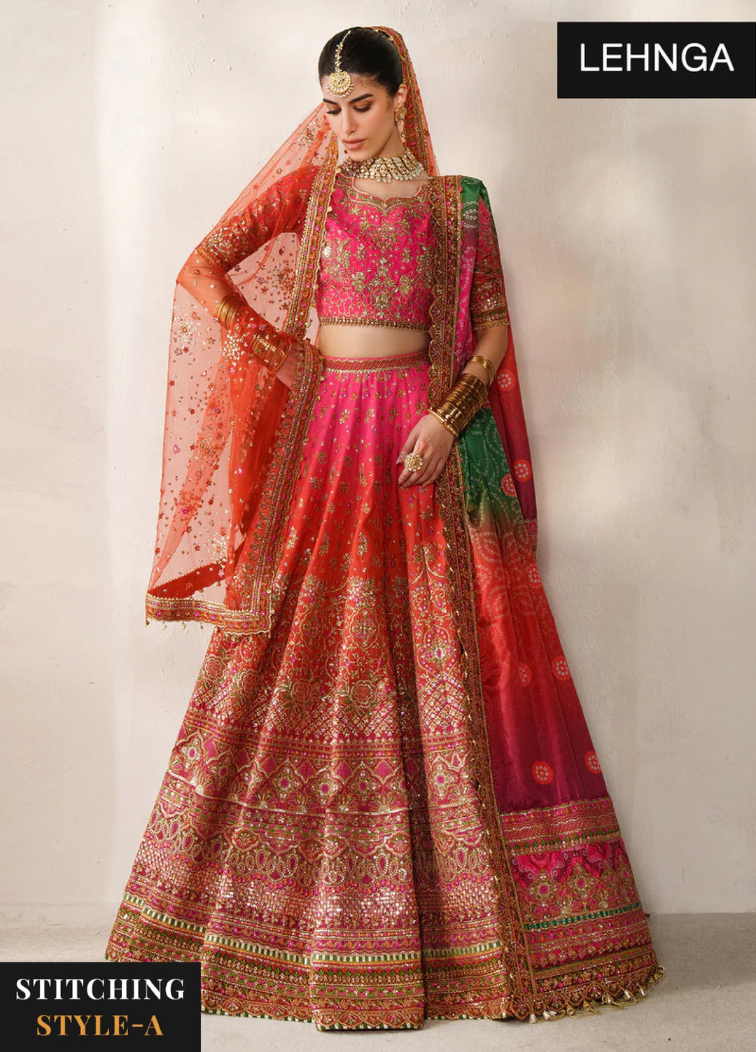 Chantelle by Baroque Unstitched Embroidered Raw Silk 3 Piece Suit BQ26UCF V14-D03 - Festive Collection
