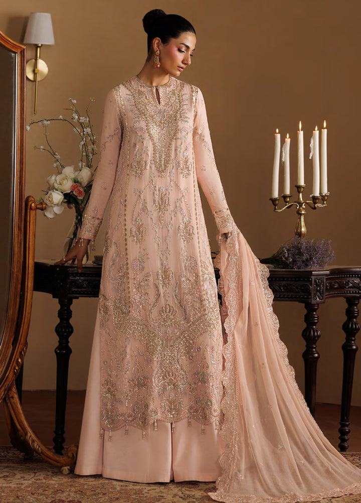 Celeste by Emaan Adeel Unstitched Embroidered Chiffon 3 Piece Suit EA26UCF Reverie - Festive Collection