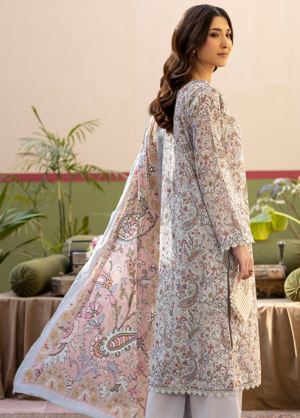 Salina by Regalia Textile Unstitched Printed Lawn 3 Piece Suit RG26PUS D-2 - Summer Collection