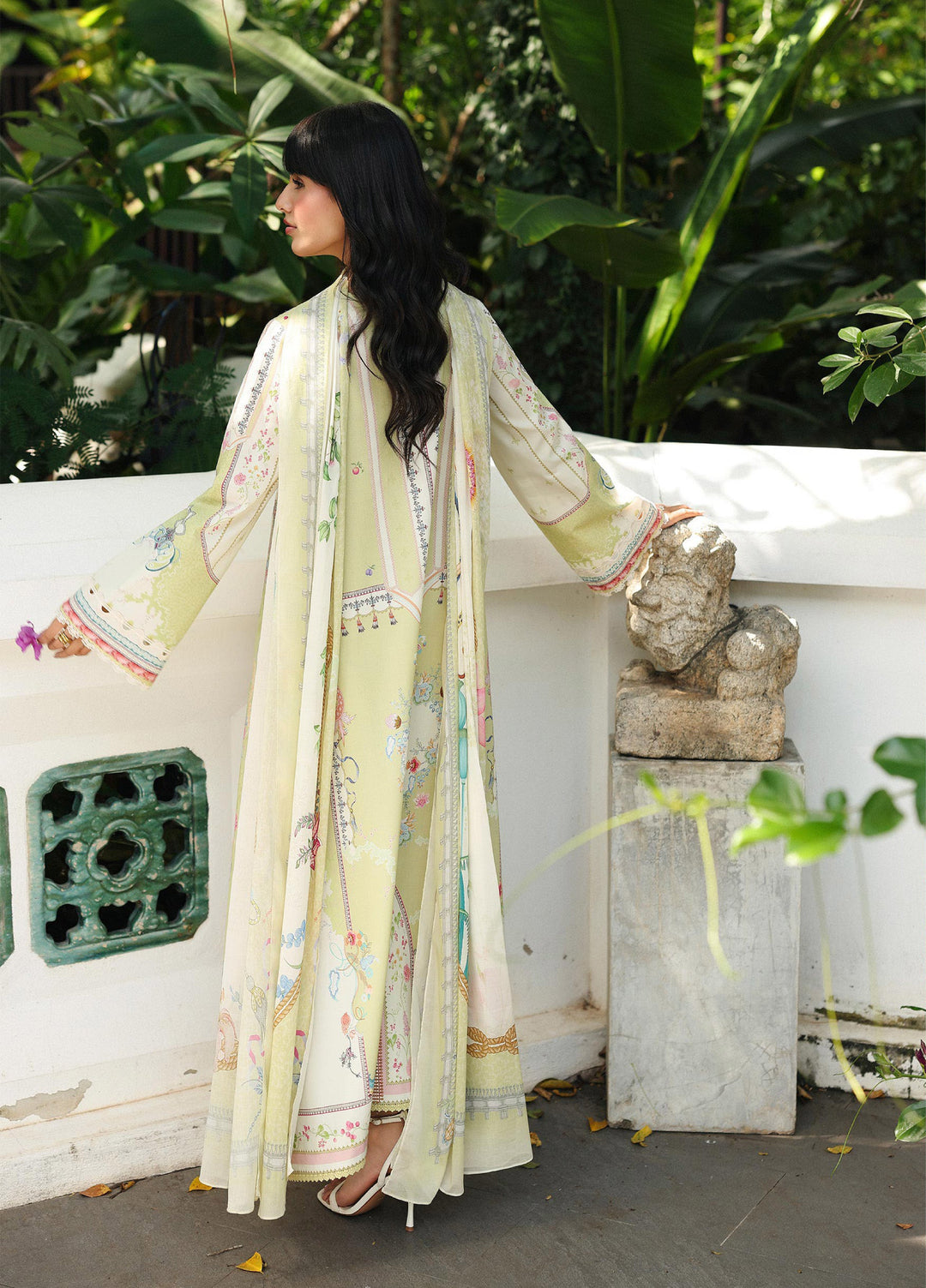 Q Prints by Qalamkar Unstitched Lawn Printed 3 Piece Suit QLK26QP Vaila - Summer Collection