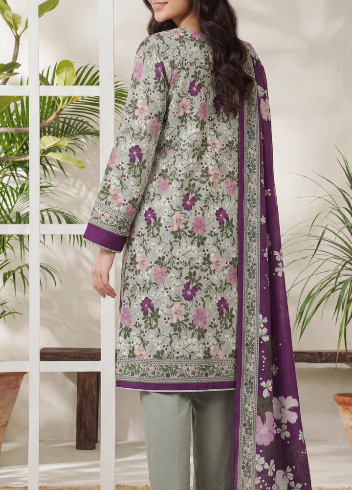 Daman by VS Textiles Unstitched Printed Lawn 3 Piece Suit VS26UDL D-11 842 - Casual Collection