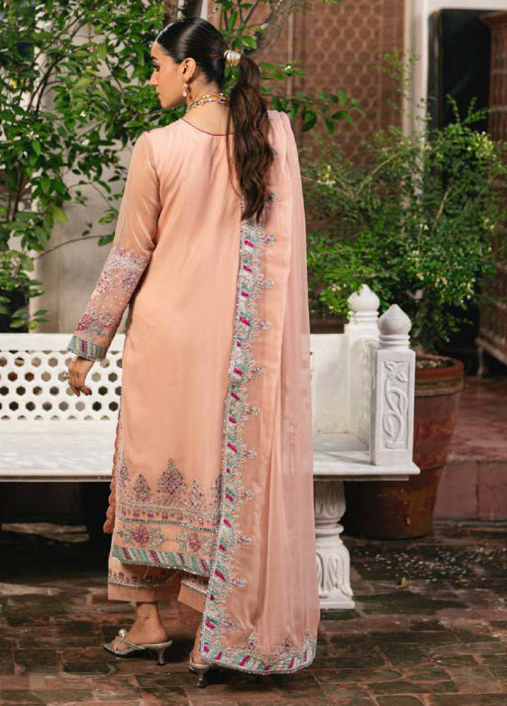 Gulnaar by Freesia Embroidered Chiffon Suits Unstitched 3 Piece FRE25GL FSU-659 Anya - Festive Collection