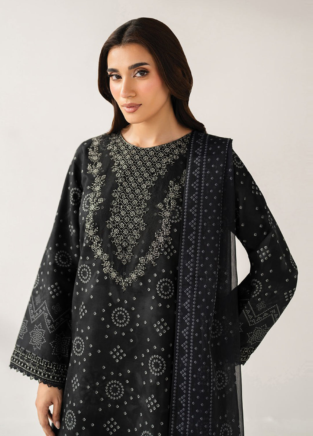 Le'essence by Xenia Formals Unstitched Embroidered Lawn 3 Piece Suit XE26UL D-01 Neara - Summer Collection