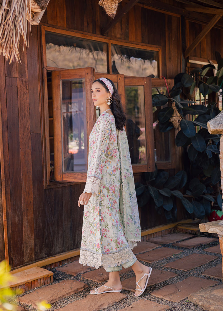 Shezlin by Aabyaan Unstitched Embroidered Chikankari 3 Piece Suit ABY26UCS REEM - Eid Collection