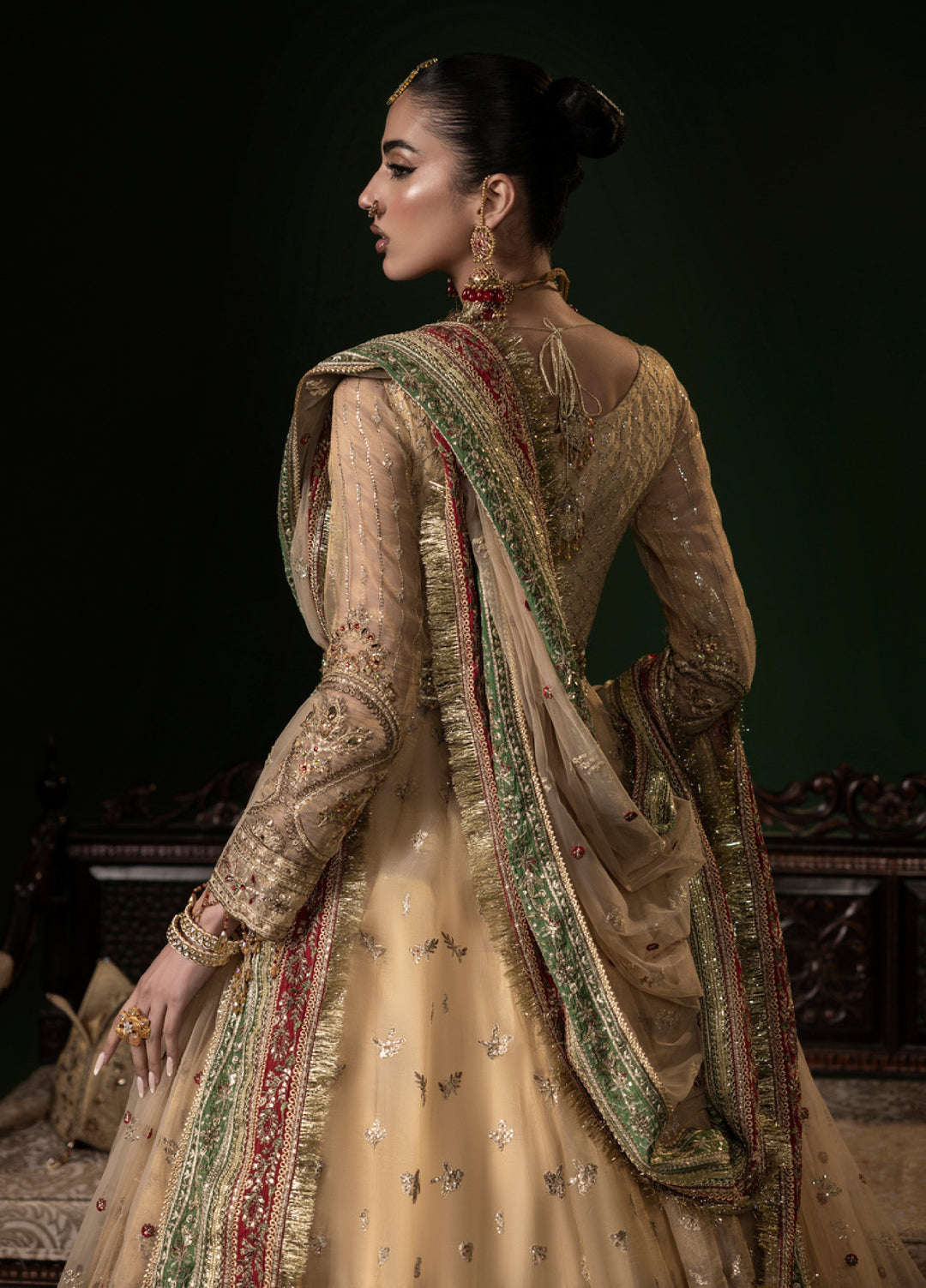 Sara Jahan Women RTW Embroidered Net 3 Piece Suit SJ26RF NA-04 - Festive Collection
