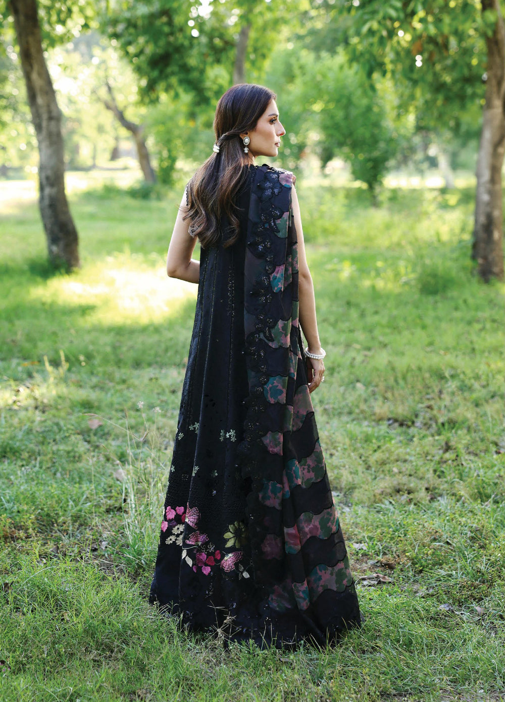 A-Lawn by Afrozeh Unstitched Embroidered Lawn 3 Piece Suit AF26UAL Auravie FWU-0061-3PO - Eid Collection