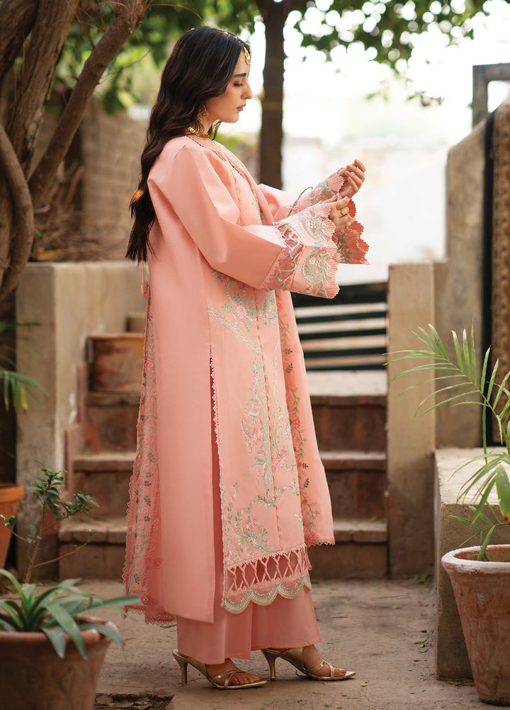 Satrangi by Mahnur Unstitched Embroidered Lawn 3 Piece Suit MN26ULS S-05 - Summer Collection