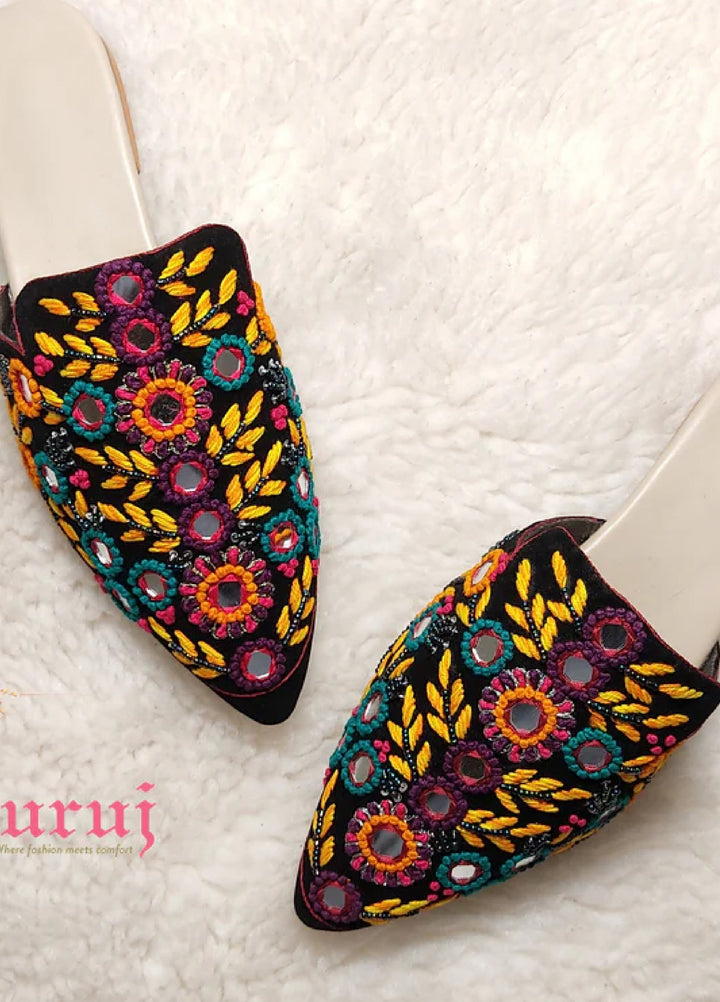 Zuruj Festive Style  Mules  ML-135