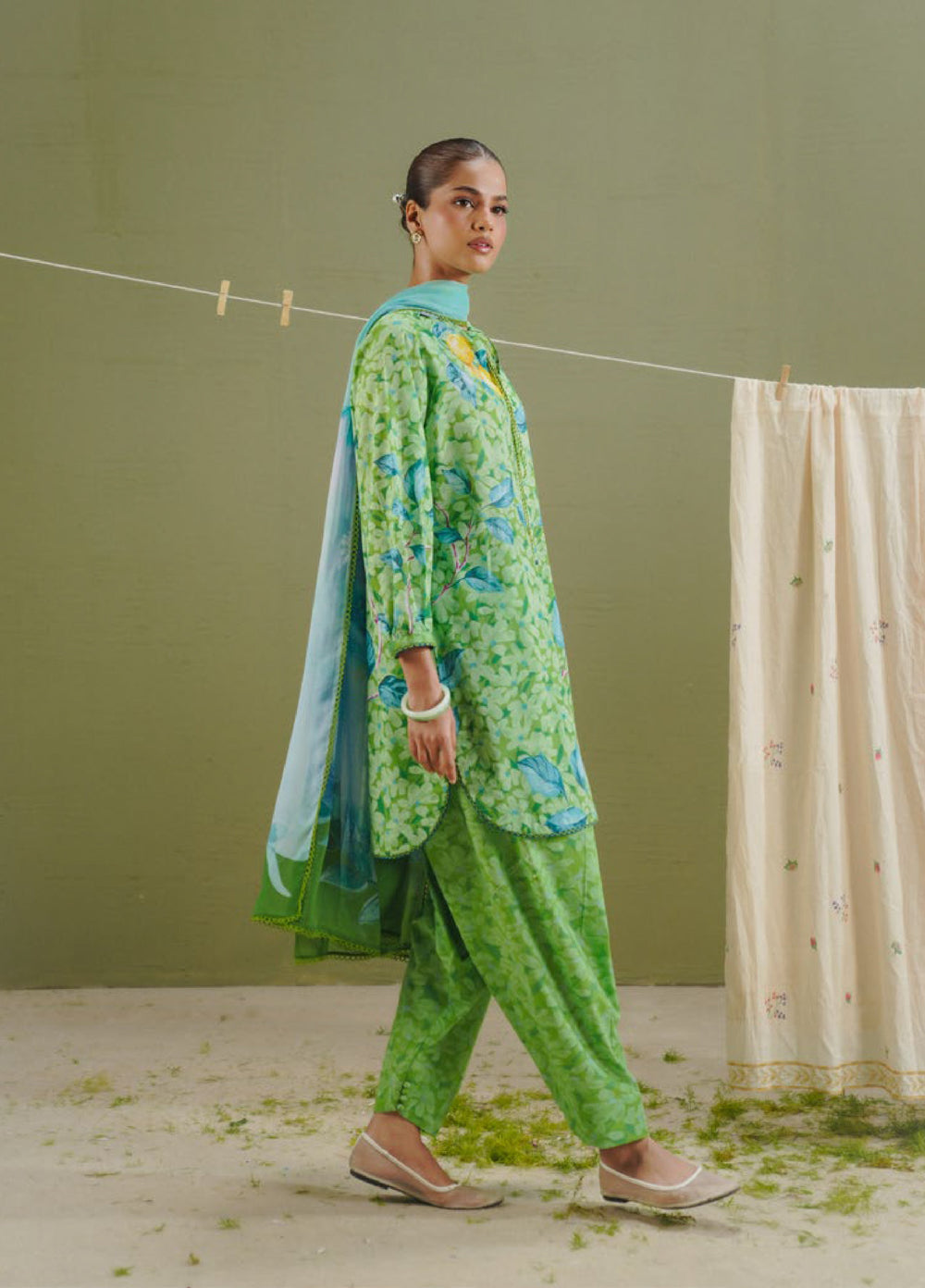 Coco by Zara Shahjahan Unstitched Printed Lawn 3 Piece Suit CZS26PS ZCP-26 07 B - Summer Collection