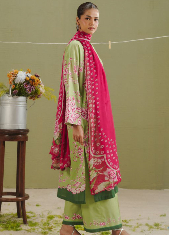 Coco by Zara Shahjahan Unstitched Printed Lawn 3 Piece Suit CZS26PS ZCP-26 02 B - Summer Collection