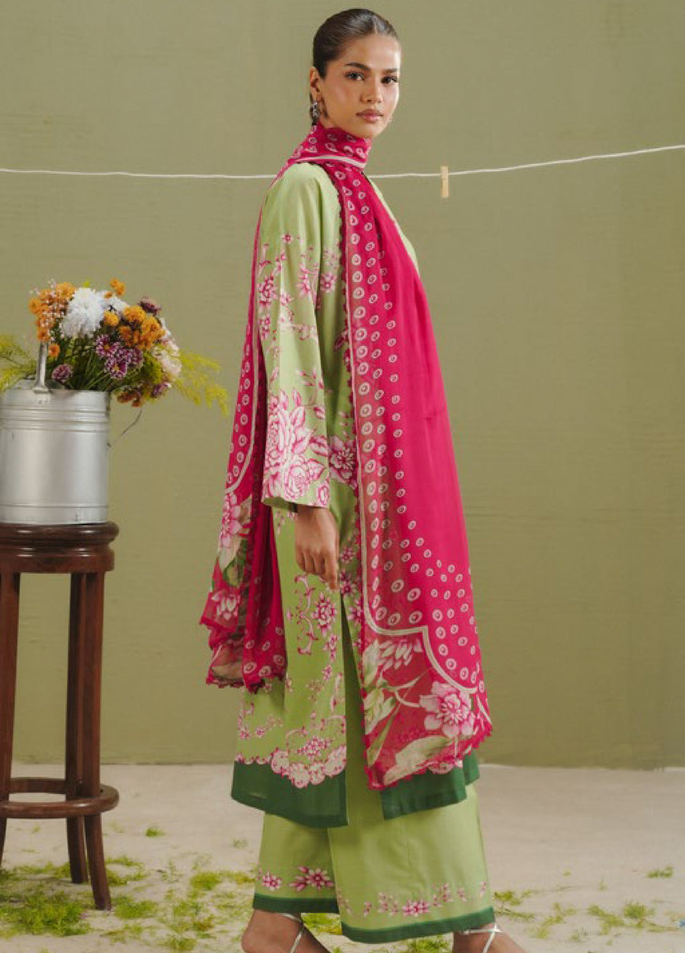 Coco by Zara Shahjahan Unstitched Printed Lawn 3 Piece Suit CZS26PS ZCP-26 02 B - Summer Collection