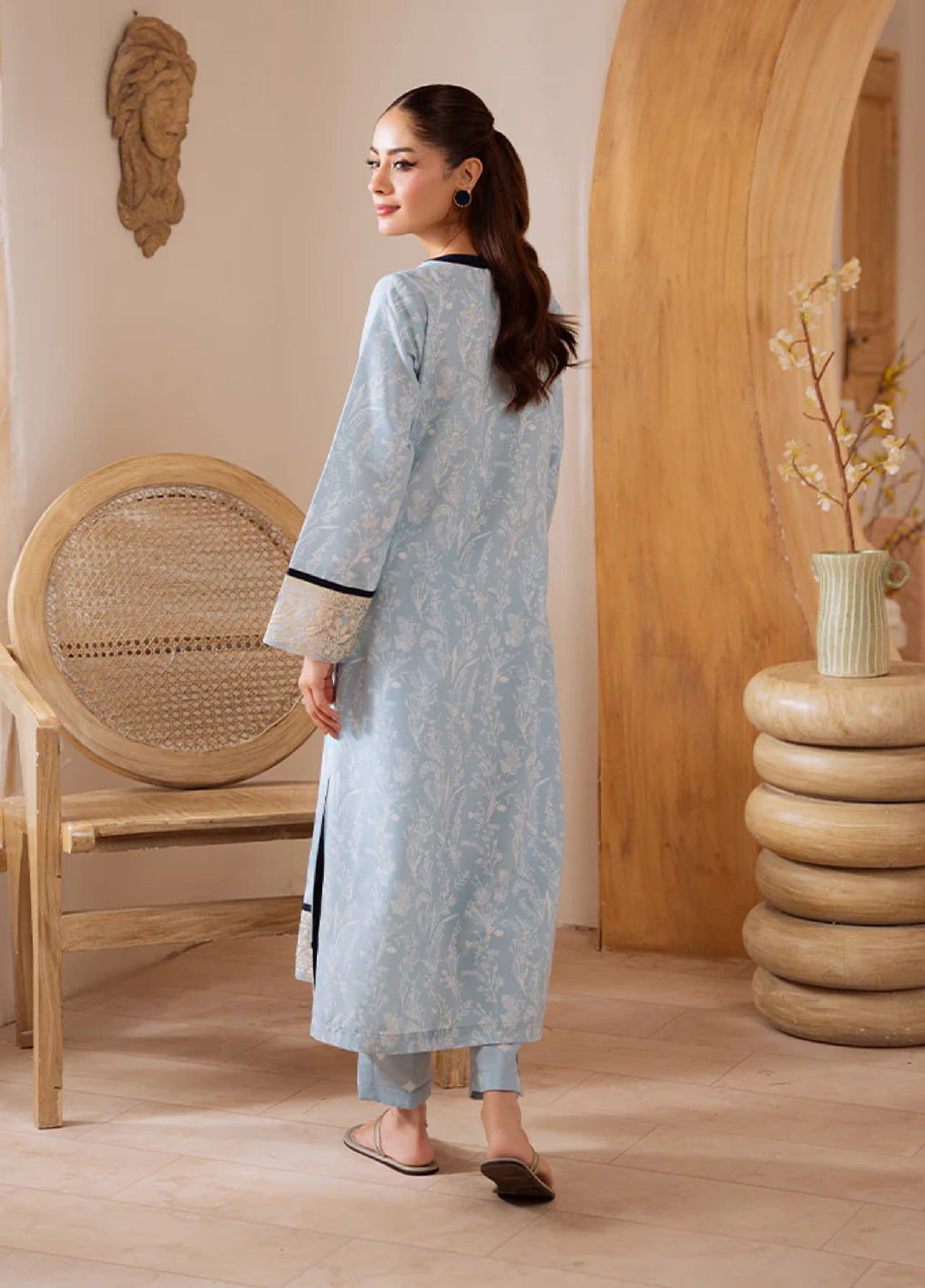 Basics by Gulaal Pret Embroidered Poly Lawn 2 Piece PL-22-S Elyra - Summer Collection