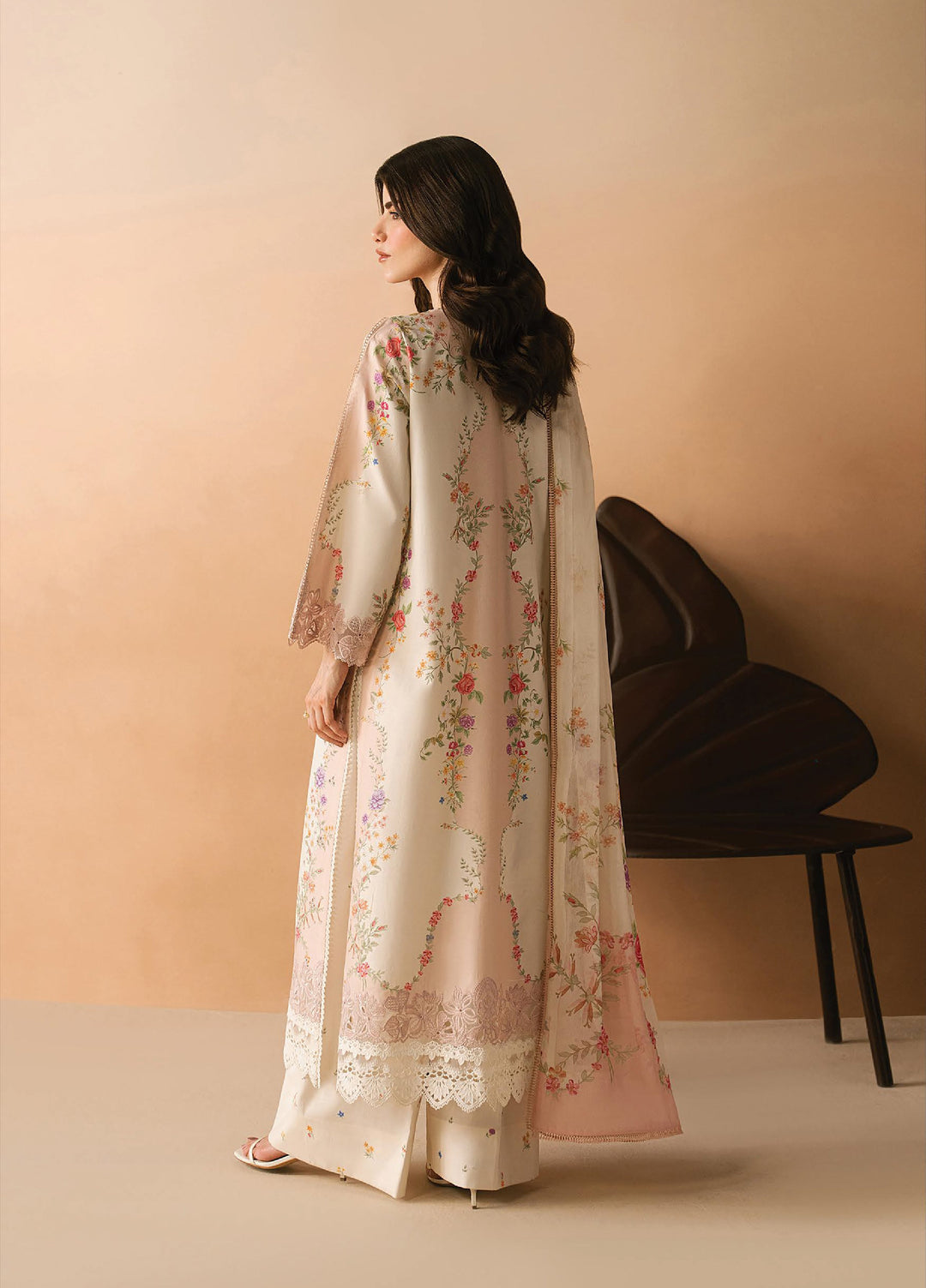 Haze A Prints by Afrozeh Unstitched Embroidered  Lawn 3 Piece Suit AF26UAP Lustre FWU-113 - Summer Collection