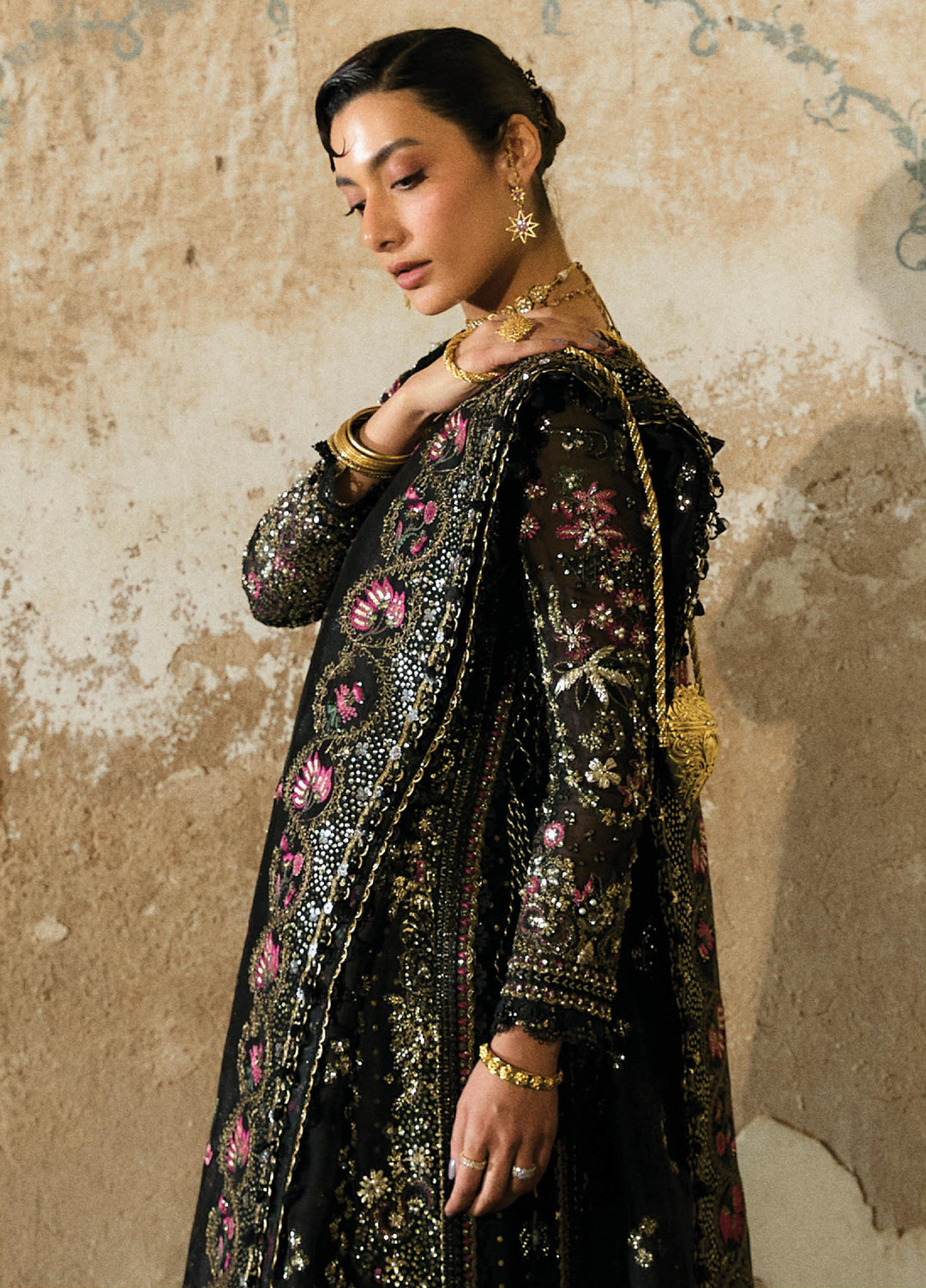 Freeshia by Suffuse Unstitched Organza Embroidered Suits 3 Piece SSY26UF ZABEEN - Wedding Collection