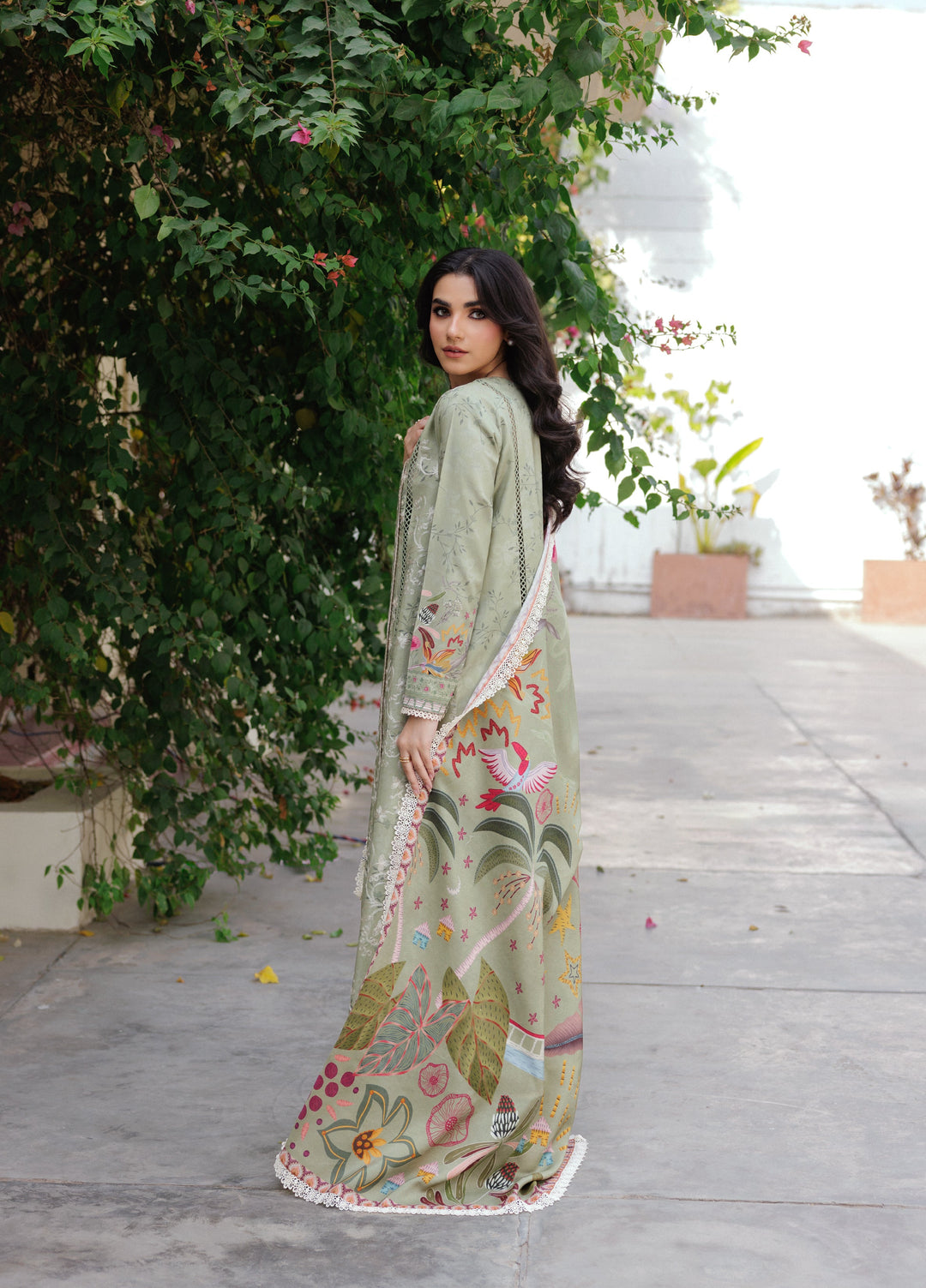 Zync by Florent Whispers Unstitched Embroidered Modal 3 Piece FL25WW FL-6A - Winter Collection