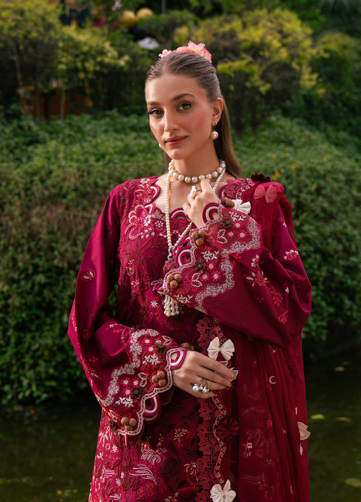 Feerie by Sundas Ahad Unstitched Embroidered Lawn 3 Piece Suit SNA26ULF Sylora ELL-07 - Eid Collection