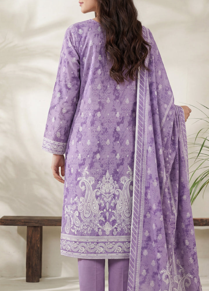 Daman by VS Textiles Unstitched Printed Lawn 3 Piece Suit VS26UDL D-09 840 - Casual Collection