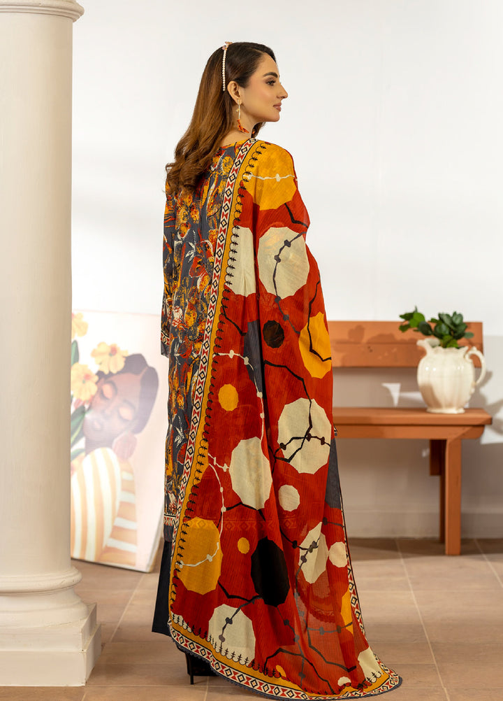 Salina by Regalia Textiles Unstitched Digital Printed Lawn 3 Piece Suit RG26SUVIII D-7 - Summer Collection