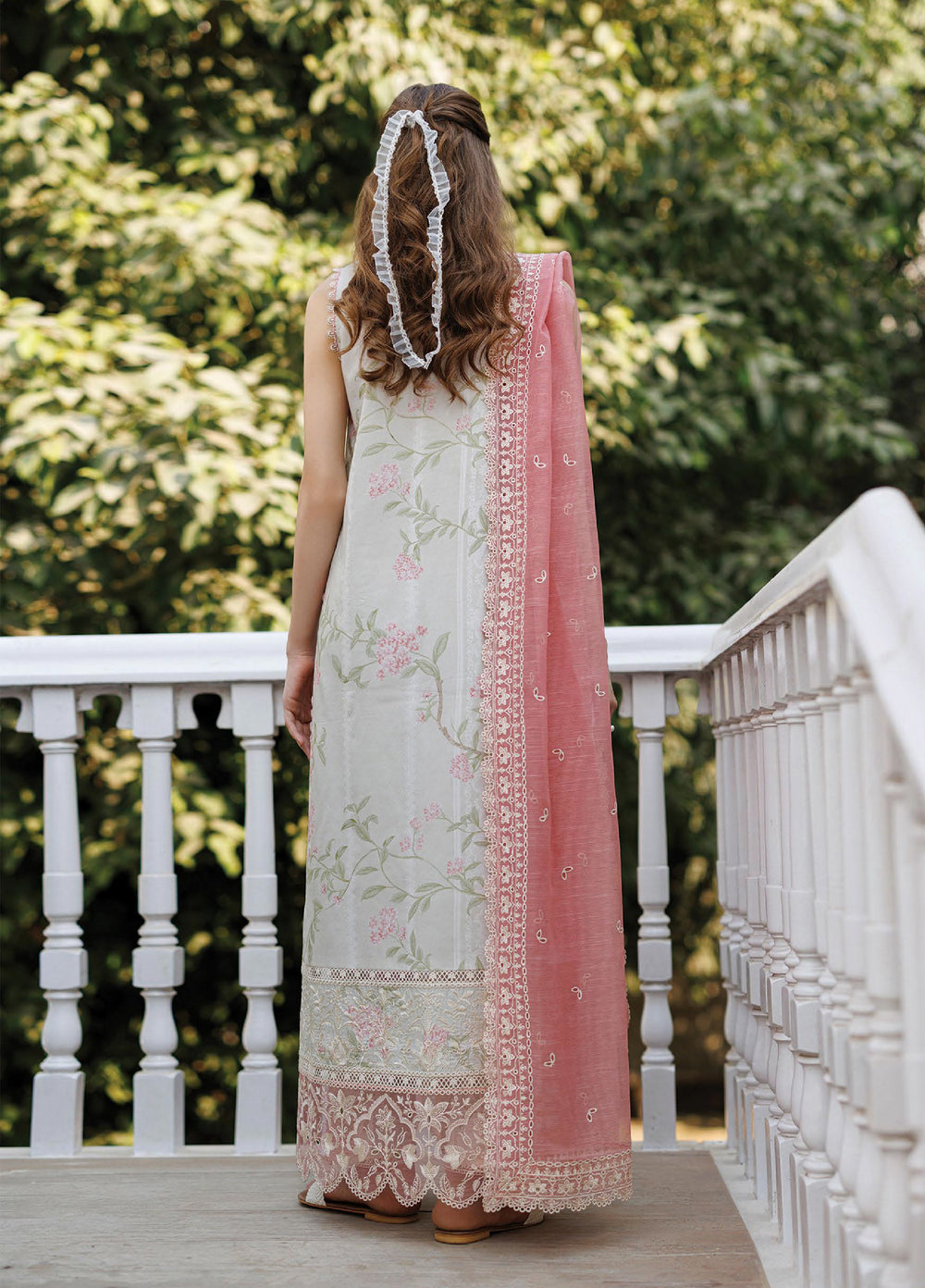 Summer Together by Afrozeh Unstitched Embroidered Lawn 3 Piece Suit AF26UST D-5 AUREVIA - Festive Collection