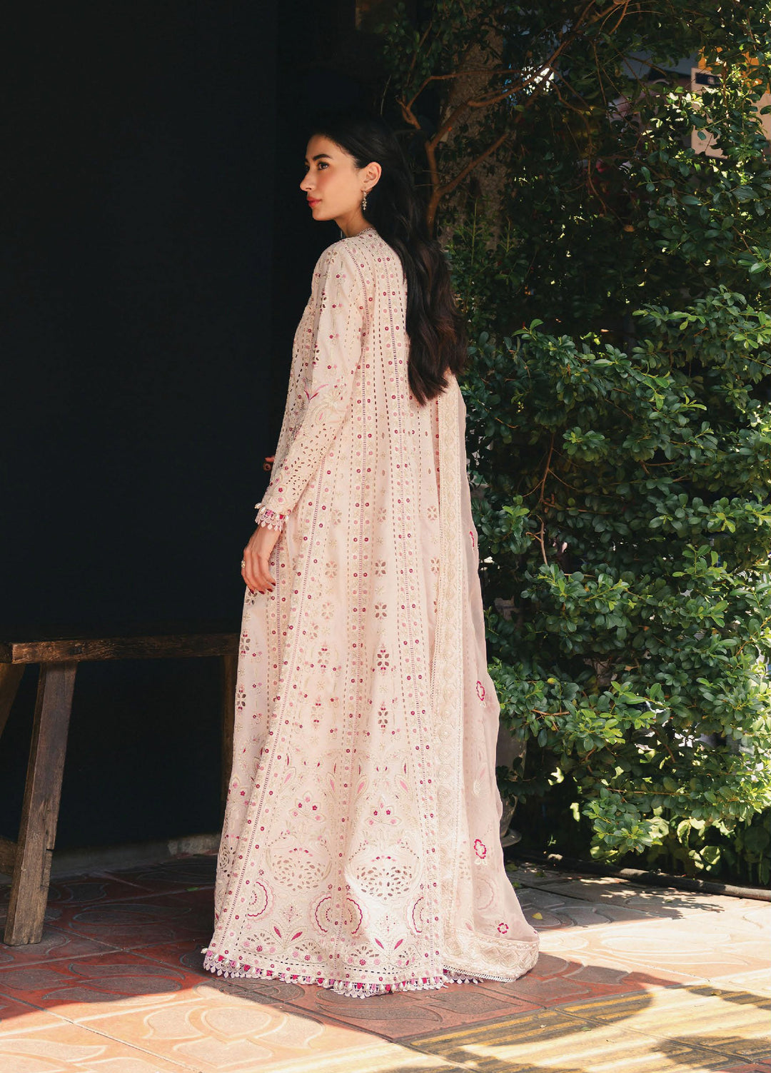Mulaqat by Afrozeh Unstitched Embroidered Lawn 3 Piece Suit AF26UML KHAMOSHI FWU-0055 - Festive Collection
