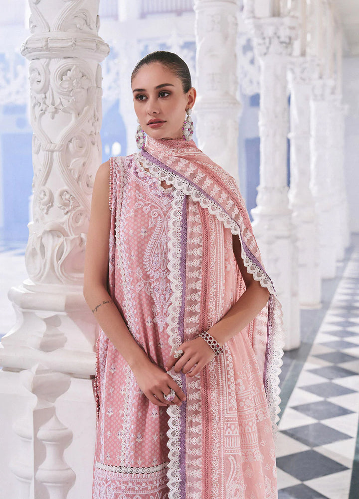 Sobia Nazir Unstitched Embroidered Luxury Lawn 3 Piece Suit SN26ULE D-11 A - Eid Collection