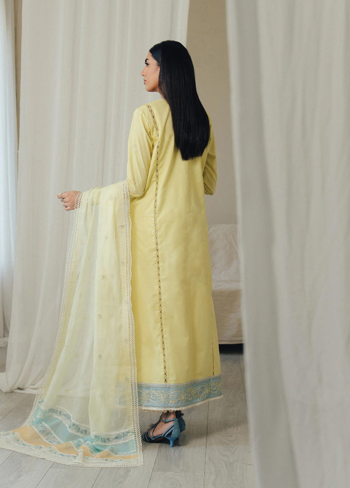 Daybreak by Afrozeh Unstitched Printkari Embroidered Lawn 3 Piece Suit AF26UDB D-3 DAYGLOW - Summer Collection