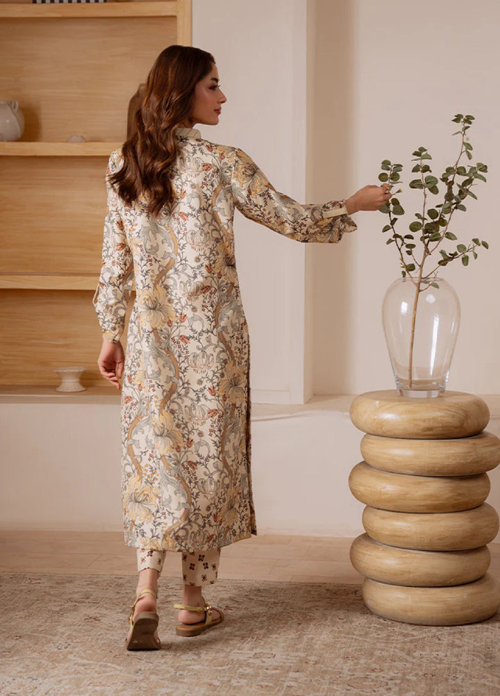 Basics by Gulaal Pret Embroidered Poly Lawn 2 Piece PL-20-S Sandalwood Bloom - Summer Collection