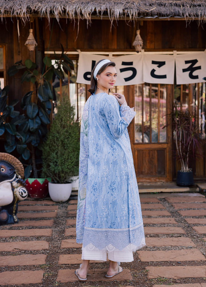 Shezlin by Aabyaan Unstitched Embroidered Chikankari 3 Piece Suit ABY26UCS SEREEN - Eid Collection