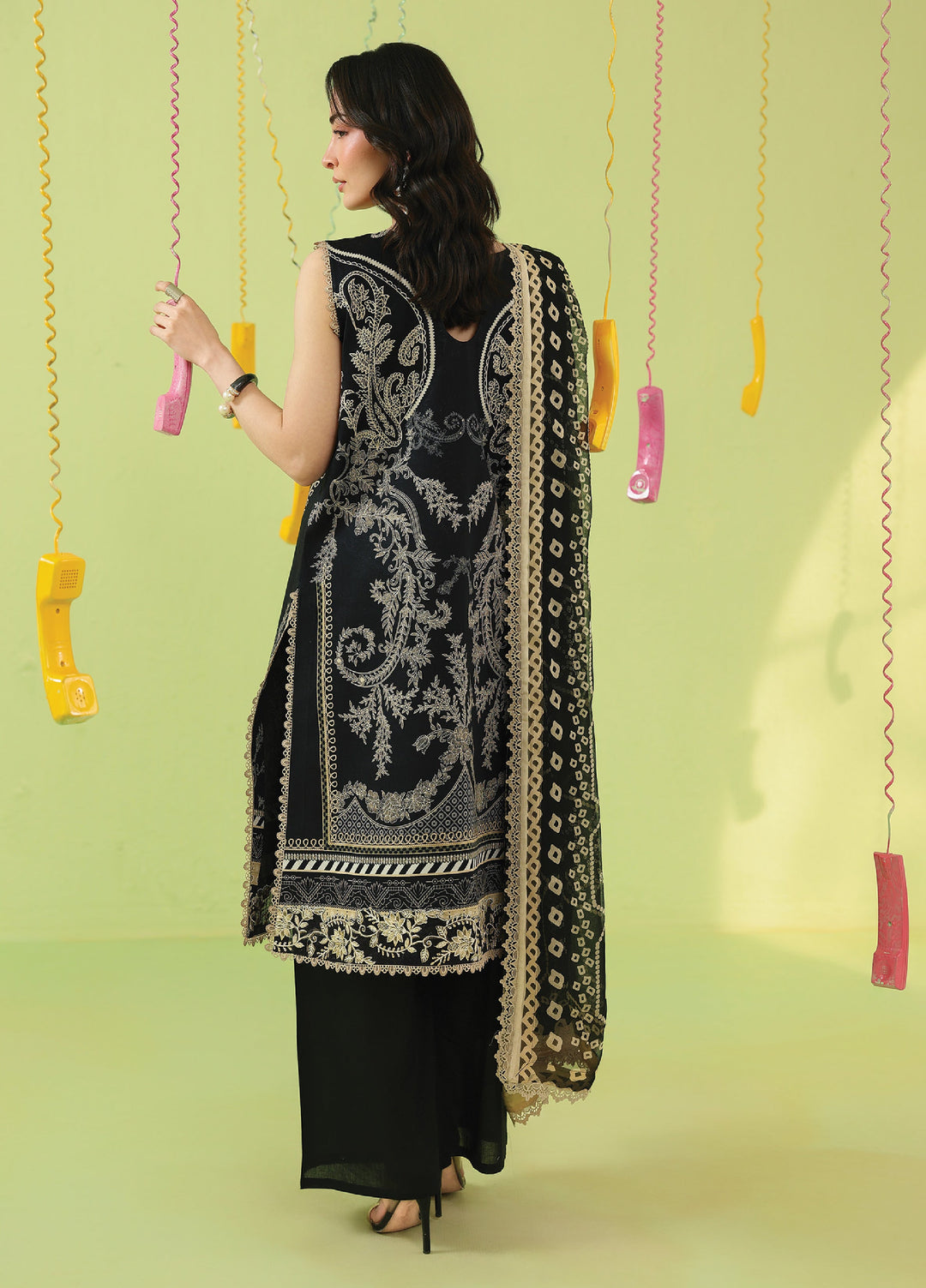 Anaya by Mahnur Unstitched Embroidered Lawn 3 Piece Suit MN26UALV AN2-14 - Festive Collection
