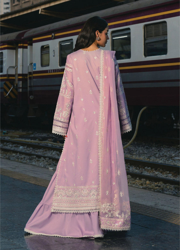 Mulaqat by Afrozeh Unstitched Embroidered Lawn 3 Piece Suit AF26UML DILNASHEEN FWU-0051 - Festive Collection