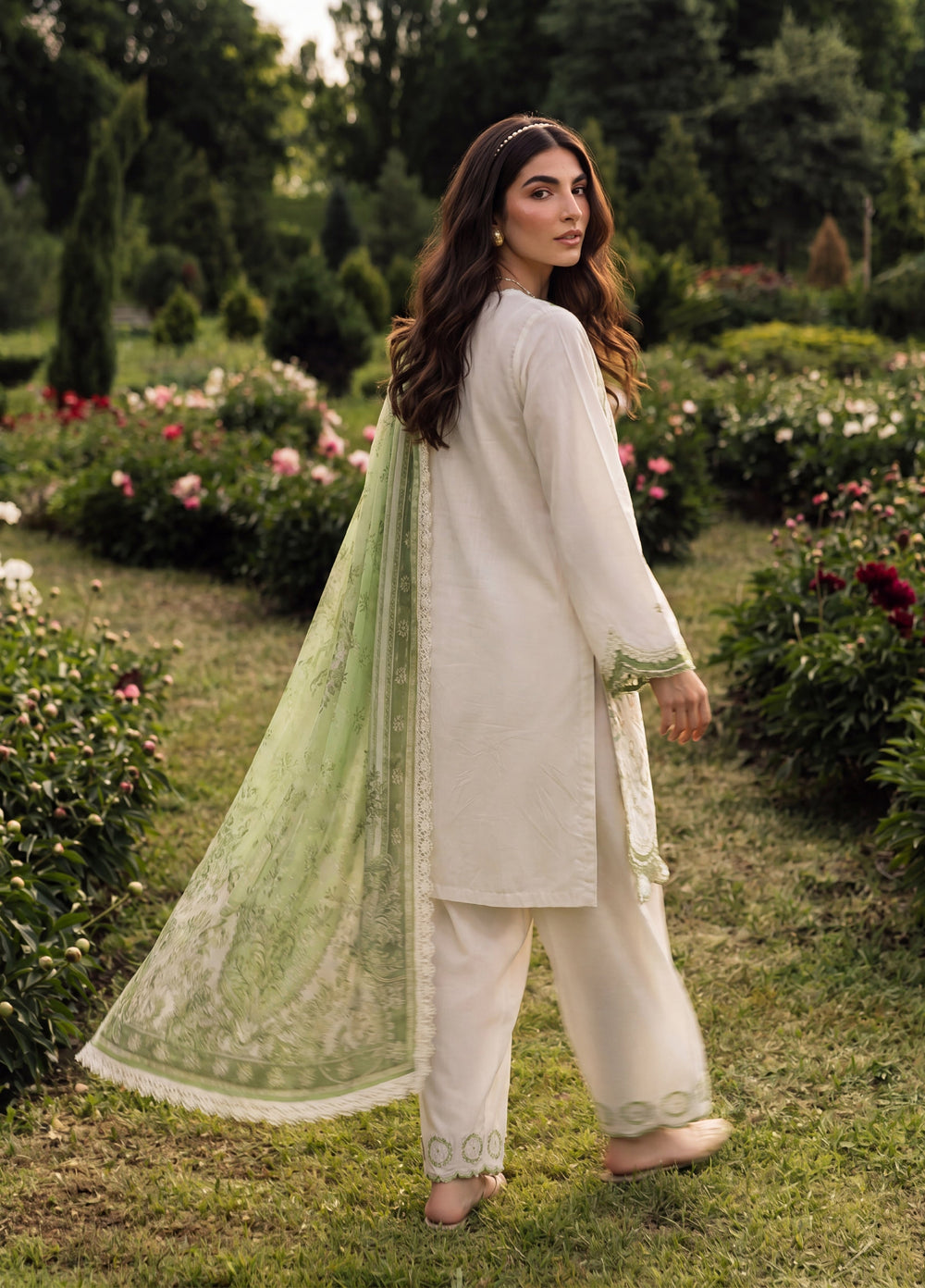 Zellbury Unstitched Embroidered Cotton 3 Piece Suit ZB26UCC WUC26E34049 - Casual Collection