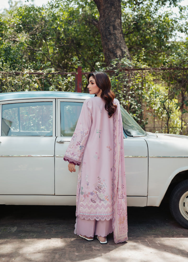 Zync by Florent Unstitched Printed Lawn 3 Piece Suit FL26ULE FZ-3 - Eid Collection