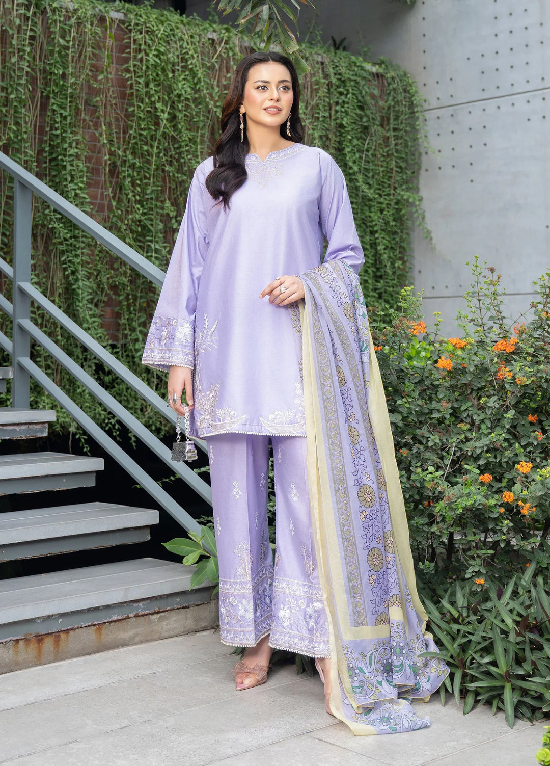 Solid Story by Panache Pret Solids Lawn 3 Piece Solene
