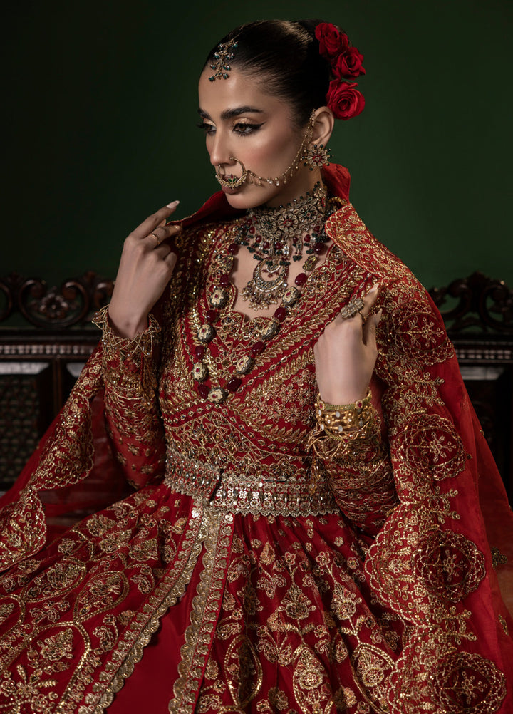 Sara Jahan Women RTW Embroidered Net 3 Piece Suit SJ26RF AD-001 - Festive Collection