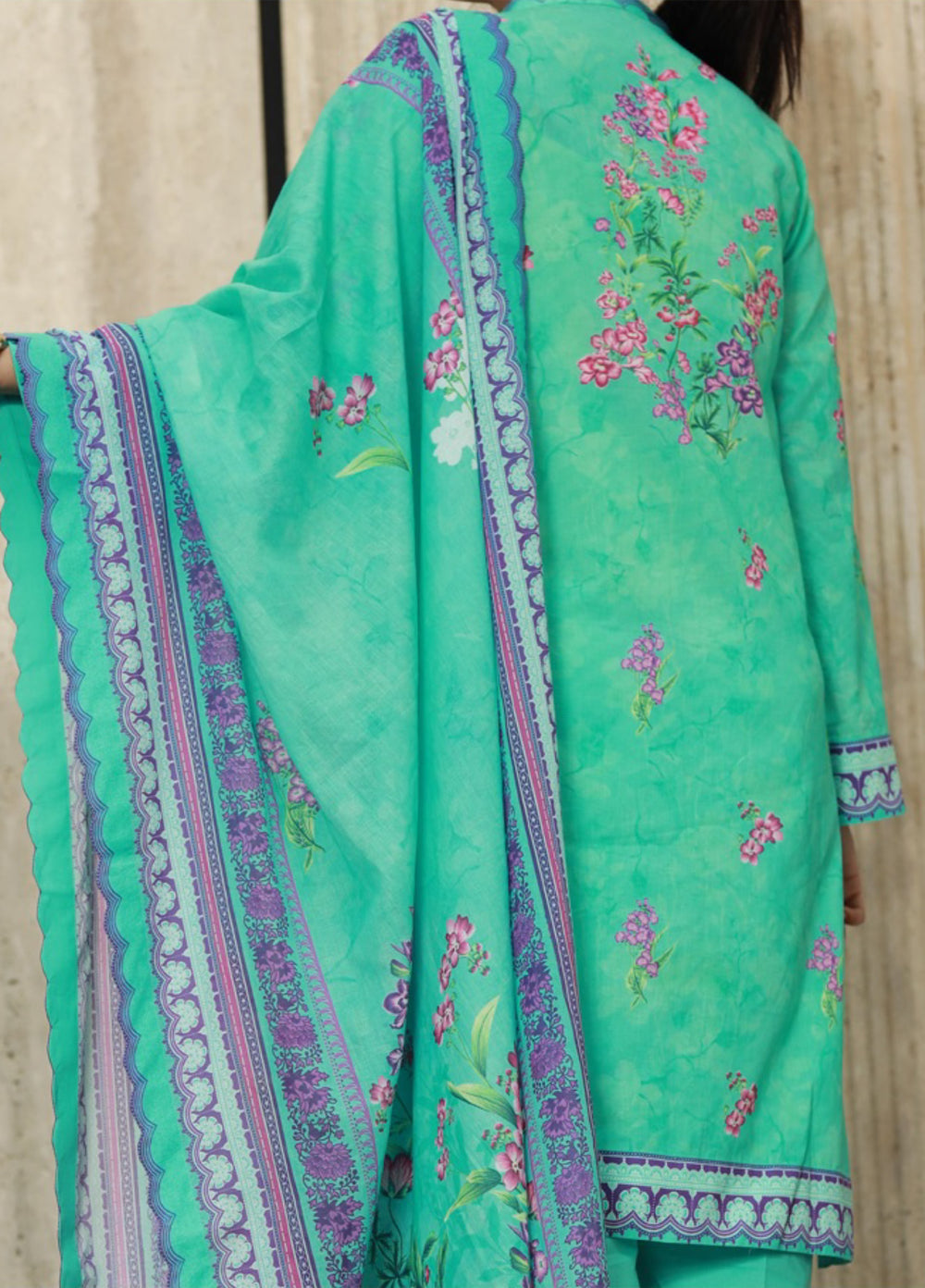 The Garden Muse by Chameli Unstitched Printed Lawn 3 Piece Suit CHM26UGM WRTS-0007 - Summer Collection