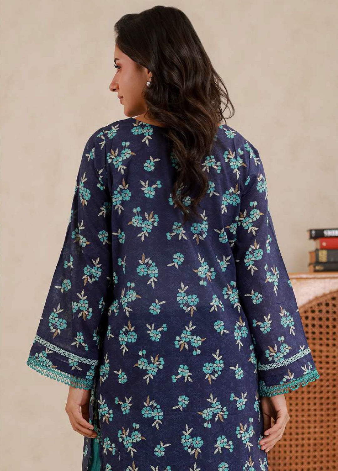 Zellbury Unstitched Printed Lawn 2 Piece Suit ZB26UC WUS26X20925 - Casual Collection
