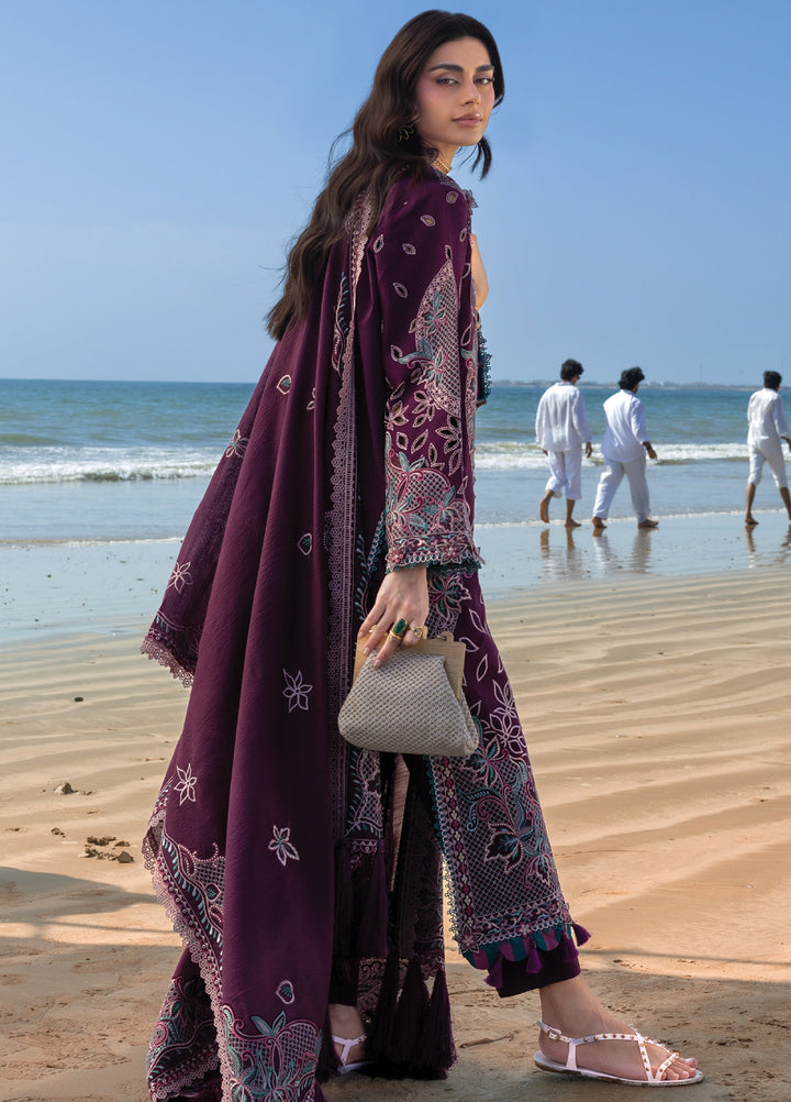 Sirene by Mahnur Unstitched Embroidered Lawn 3 Piece Suit MN26USL S-01 - Summer Collection