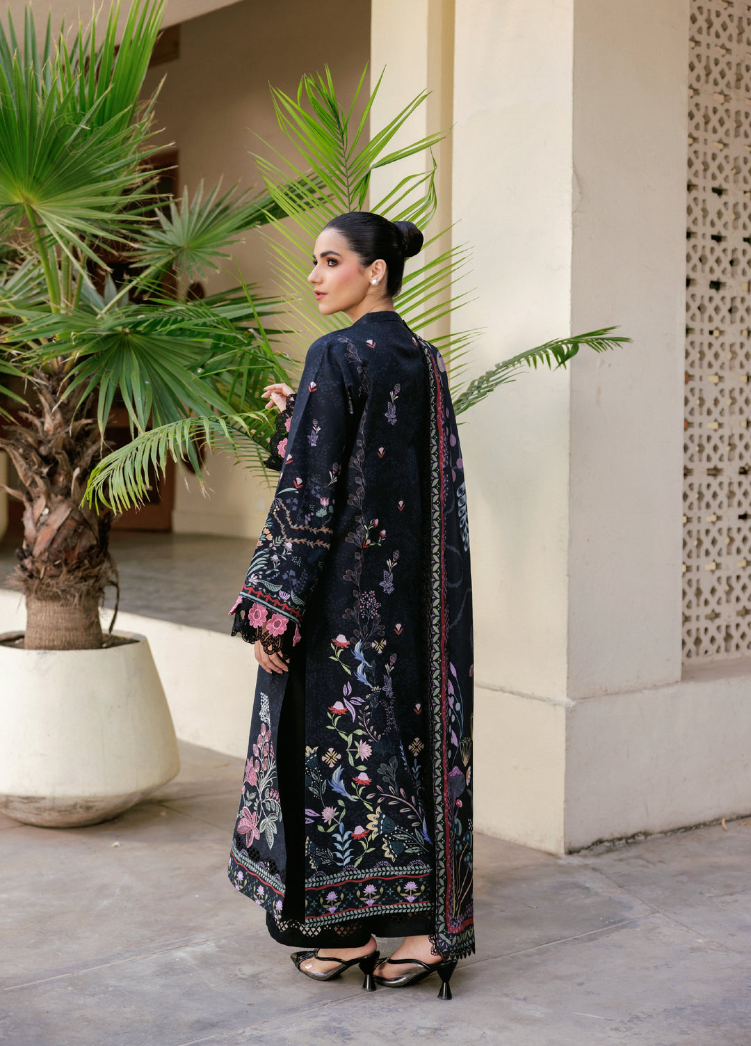 Zync by Florent Whispers Unstitched Embroidered Modal 3 Piece FL25WW FL-3B - Winter Collection