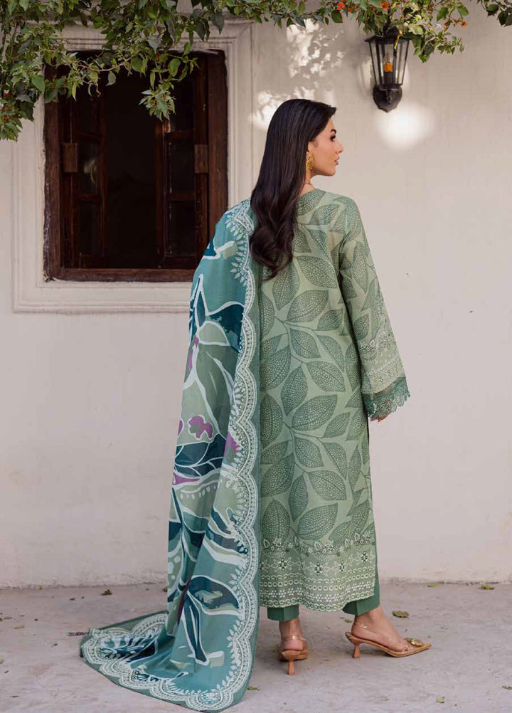 Rania by Nureh Unstitched Printed Lawn 3 Piece Suit NU26ULR NR-02 - Casual Collection