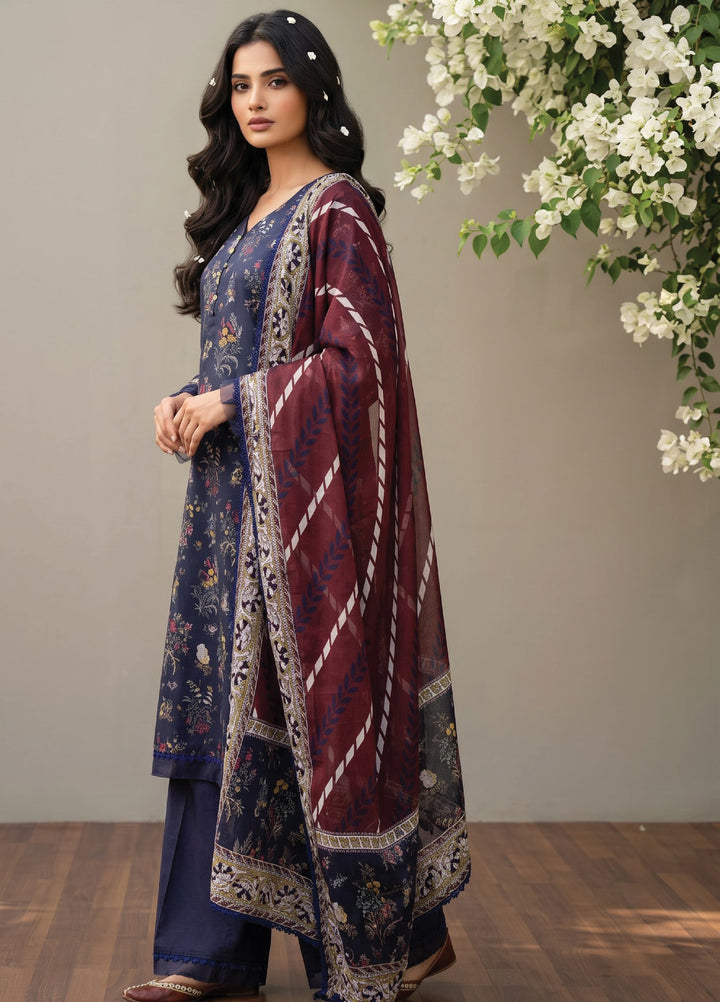 Salina by Regalia Textiles Unstitched Printed Lawn 3 Piece Suit RG26USI D-1 - Casual Collection