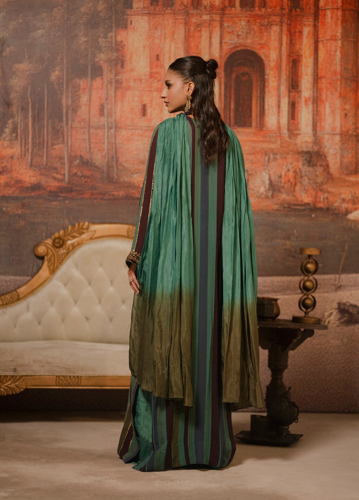 Lia by Miras Women Pret 3 Piece Embroidered Georgette Chiffon EKARA - Festive Collection