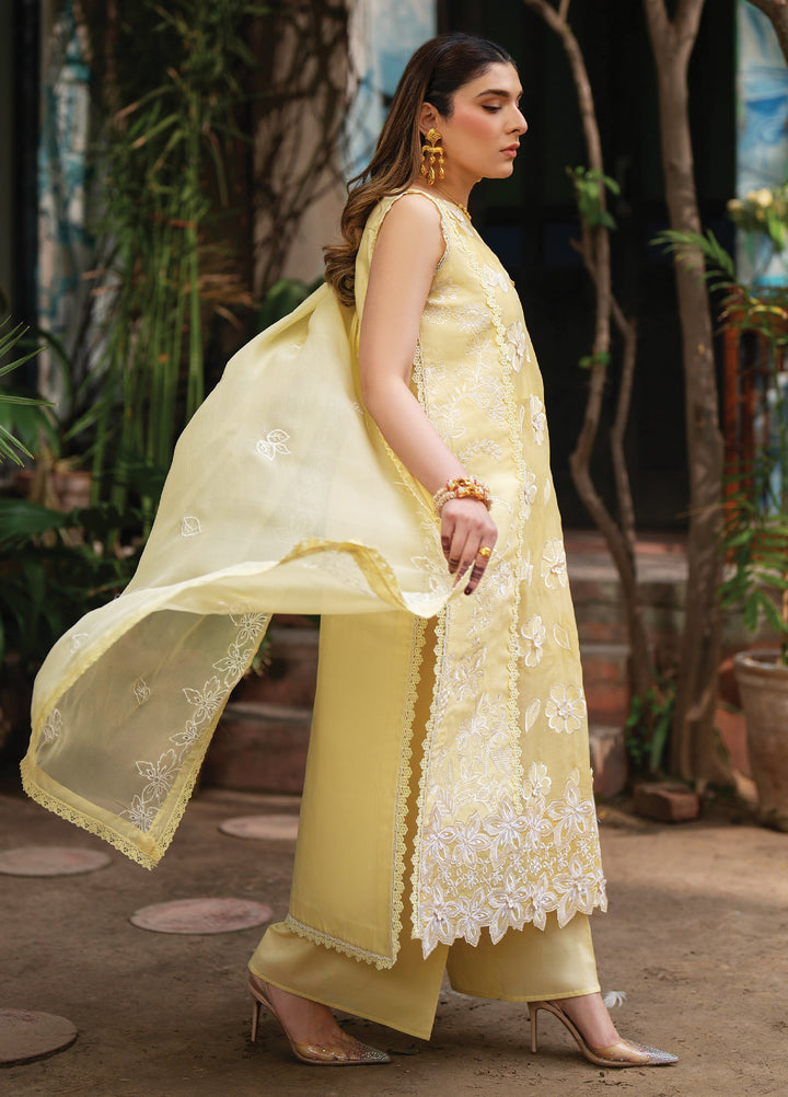 Satrangi by Mahnur Unstitched Embroidered Lawn 3 Piece Suit MN26ULS S-11 - Summer Collection