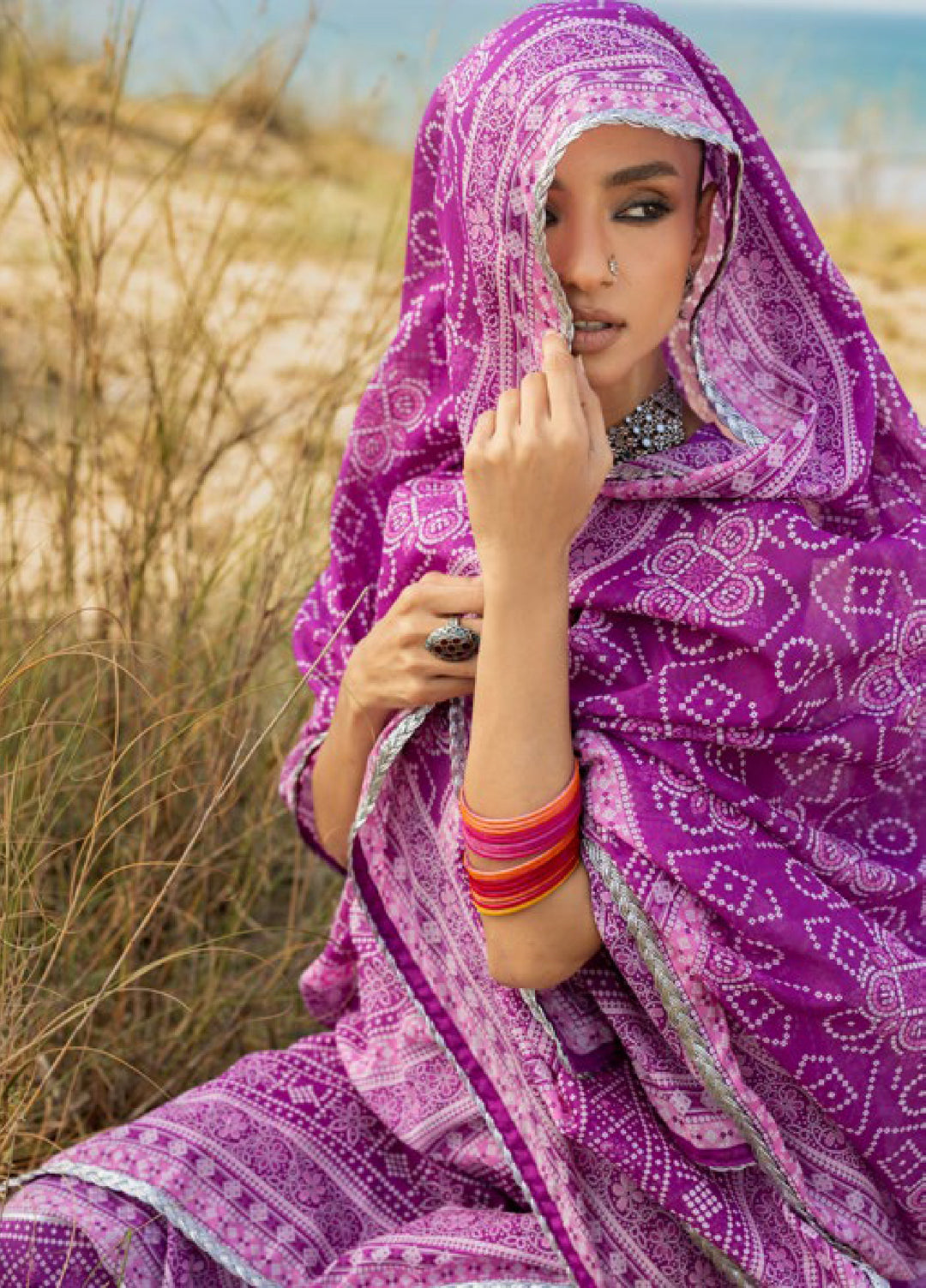 The Chunri by Gul Ahmed Unstitched Printed Lawn 3 Piece Suit GA26UTCL CL-62026 A - Summer Collection