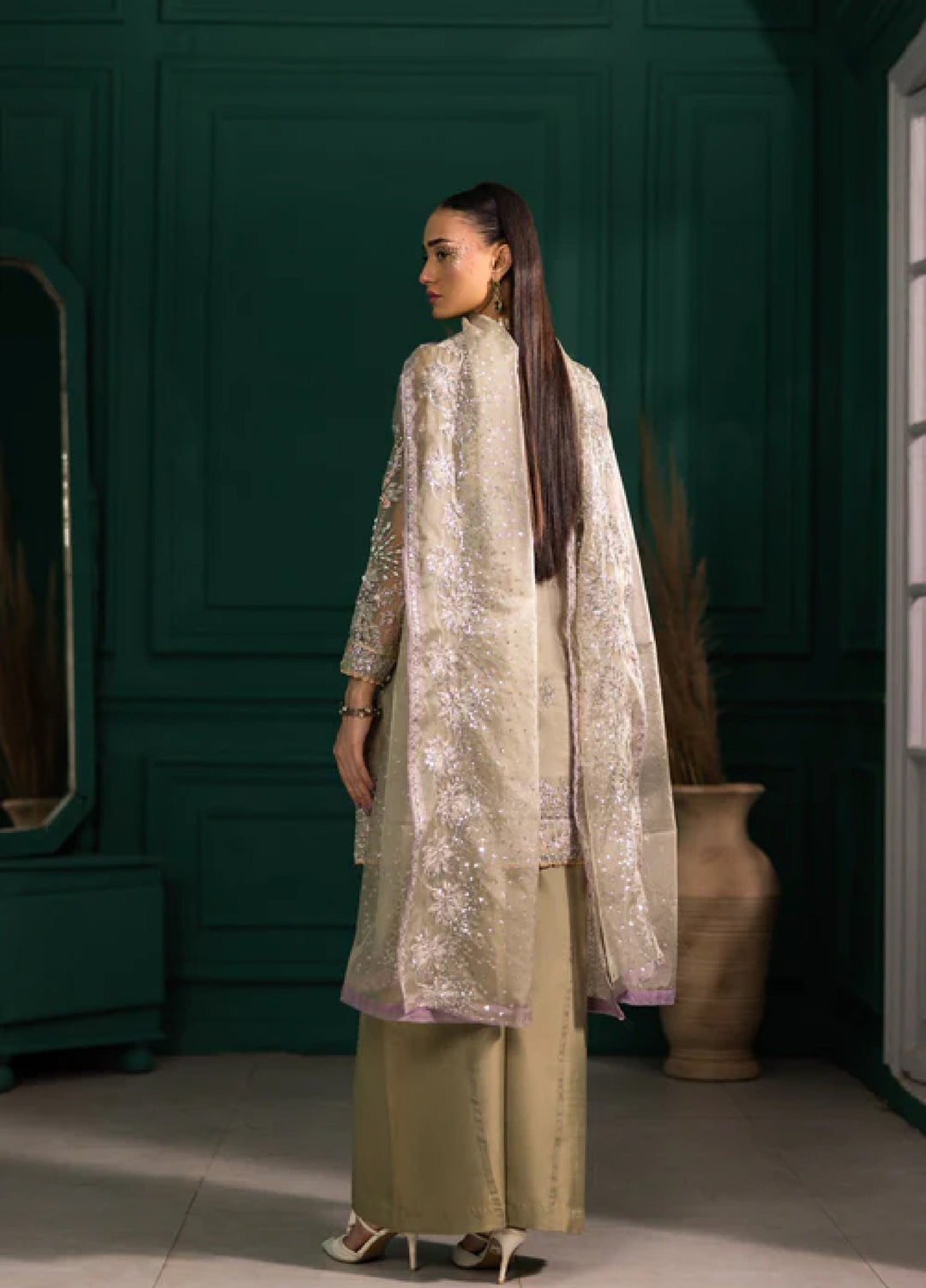 Ramz O Raaz by Ruby Suleiman Women Pret Organza Dewdrop Dream - Festive Collection